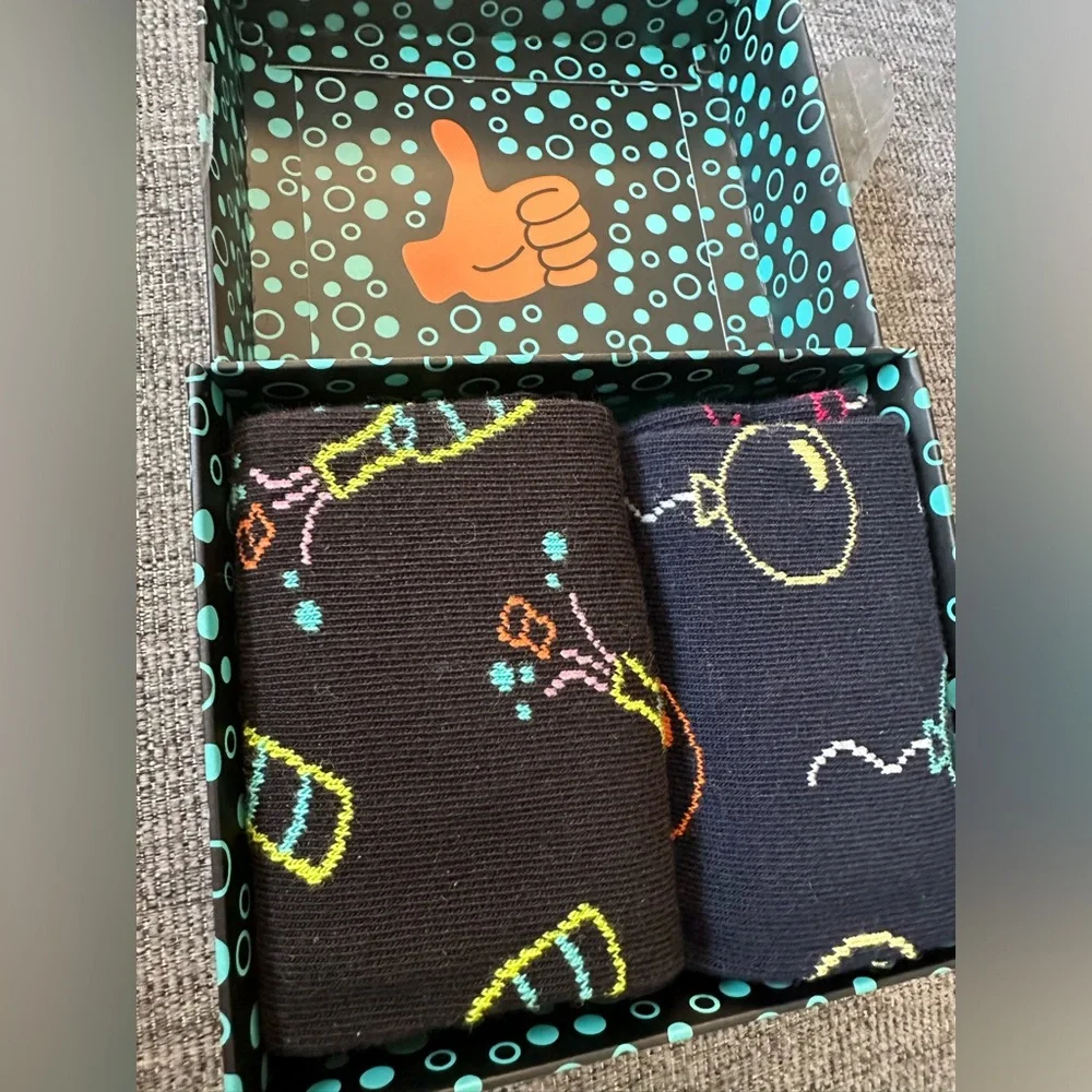 Happy Socks Celebration Design Gift Box Unisex Multicolor